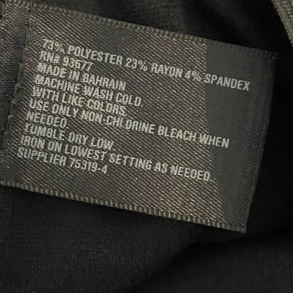 Worthington pants slacks trousers women's 1x like 14 16 black heavy knit - Picture 8 of 15